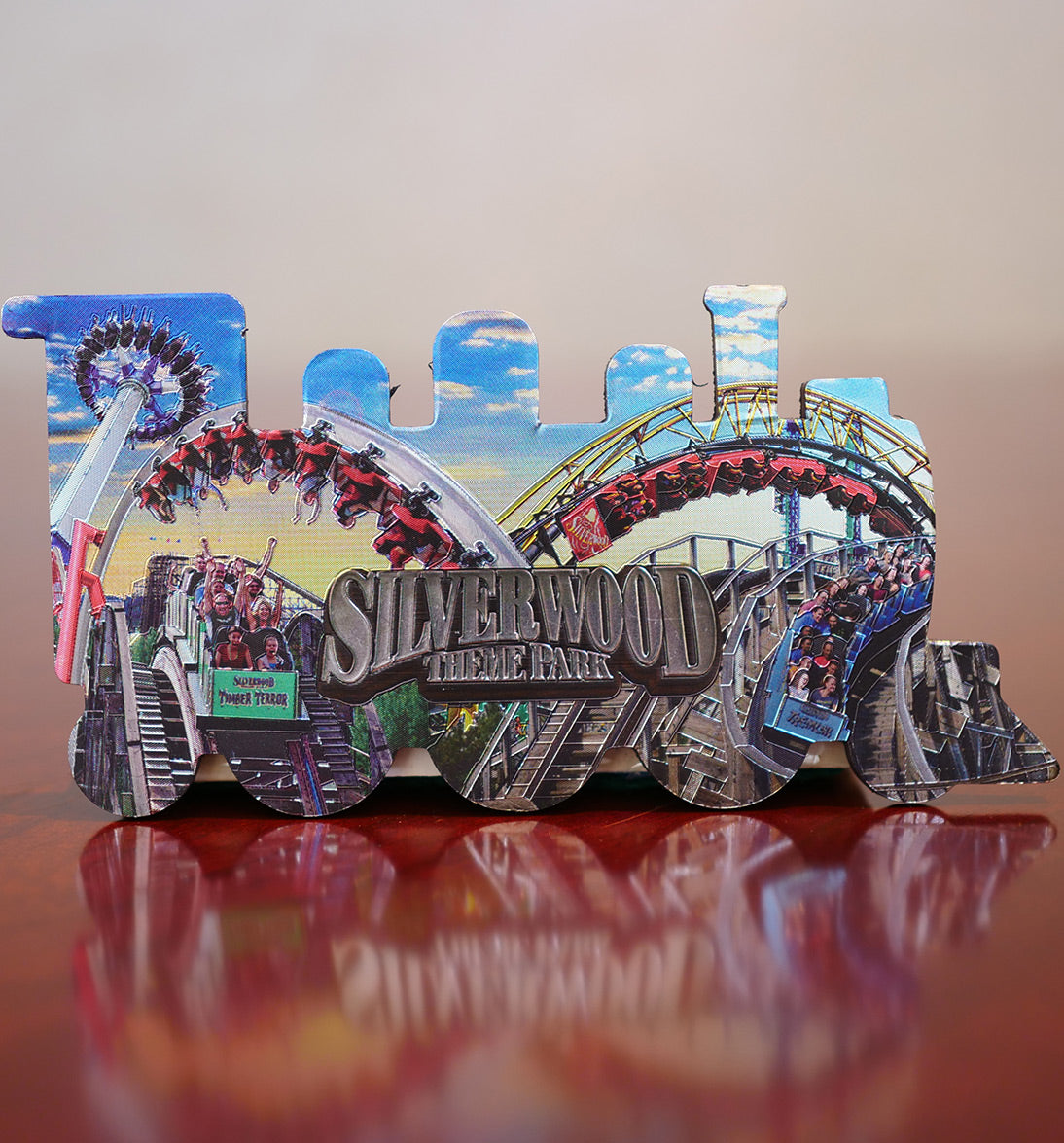 Train Collage Magnet