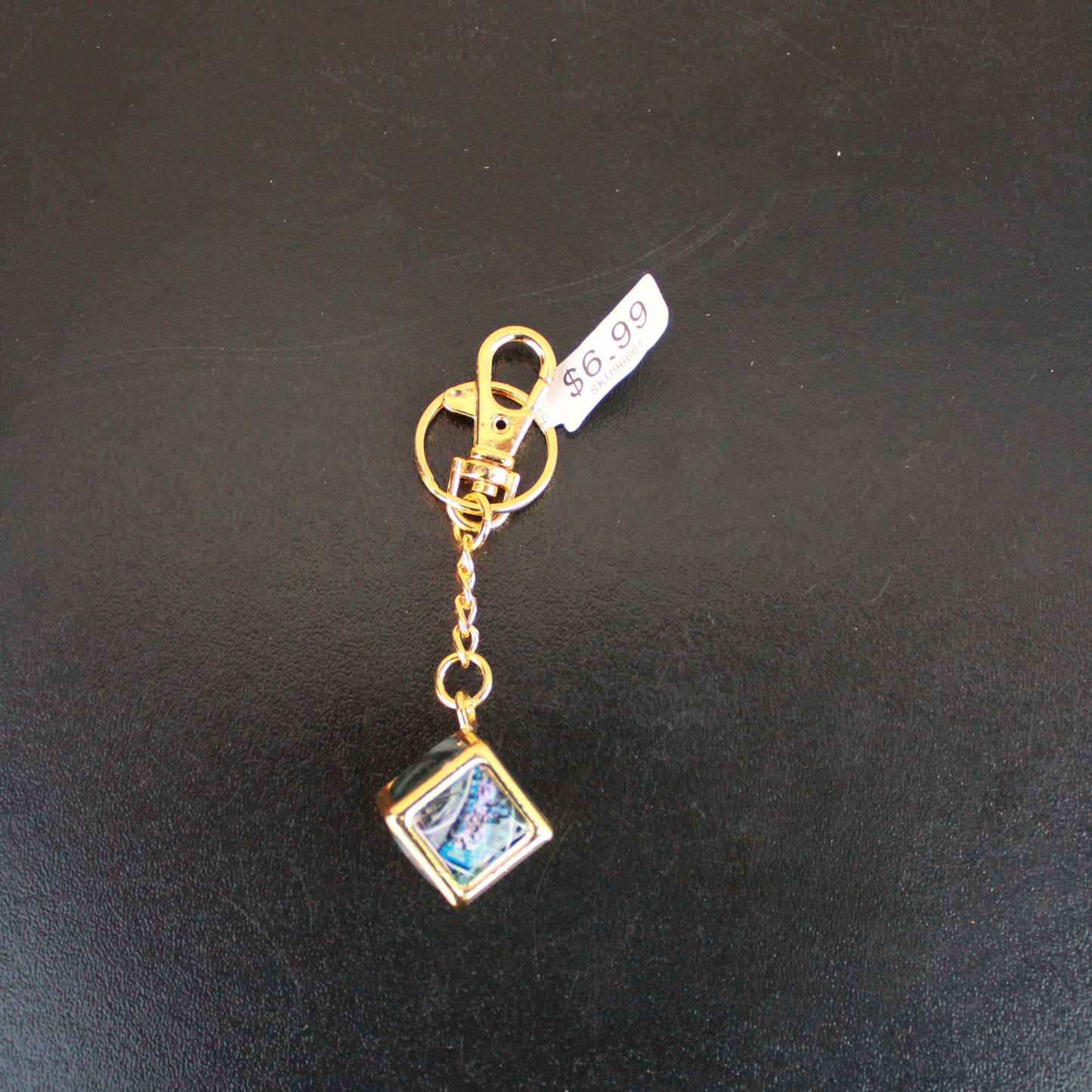 Keychain Multi Picture Cube