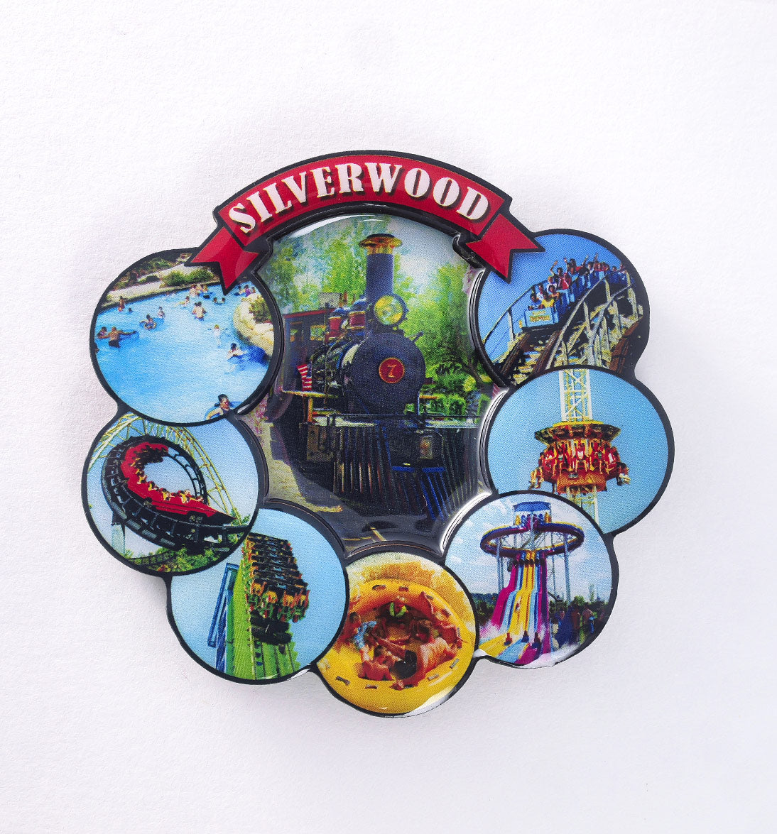 Silverwood 7 Circle Magnet