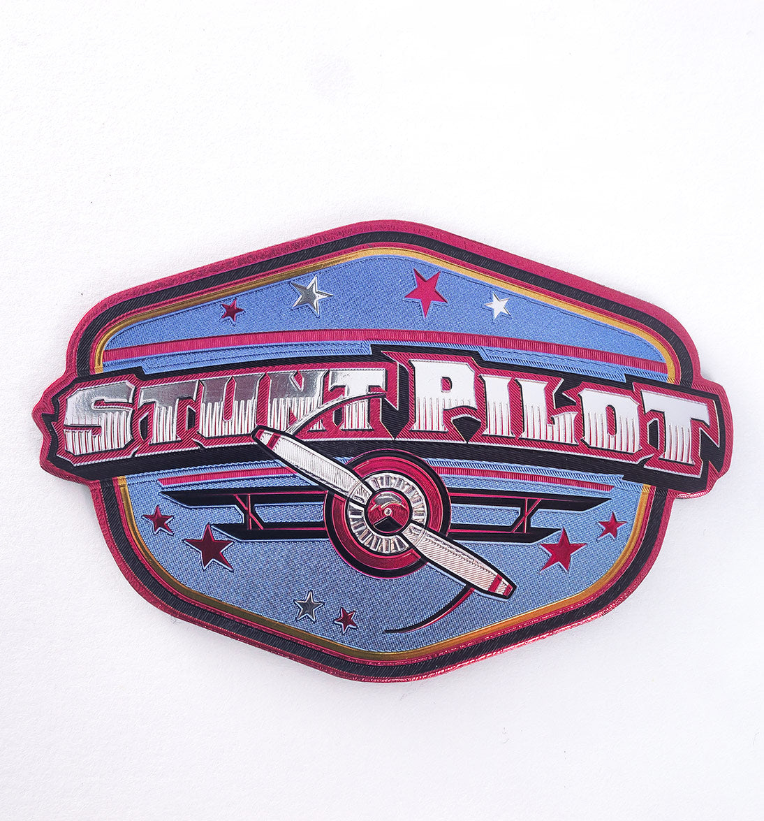 Stunt Pilot Logo Magnet